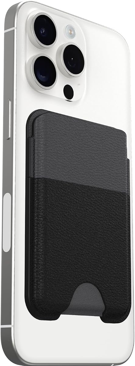 OtterBox Symmetry Series Cactus Leather Wallet for MagSafe (Case Sold Separately) - NOIR ASH