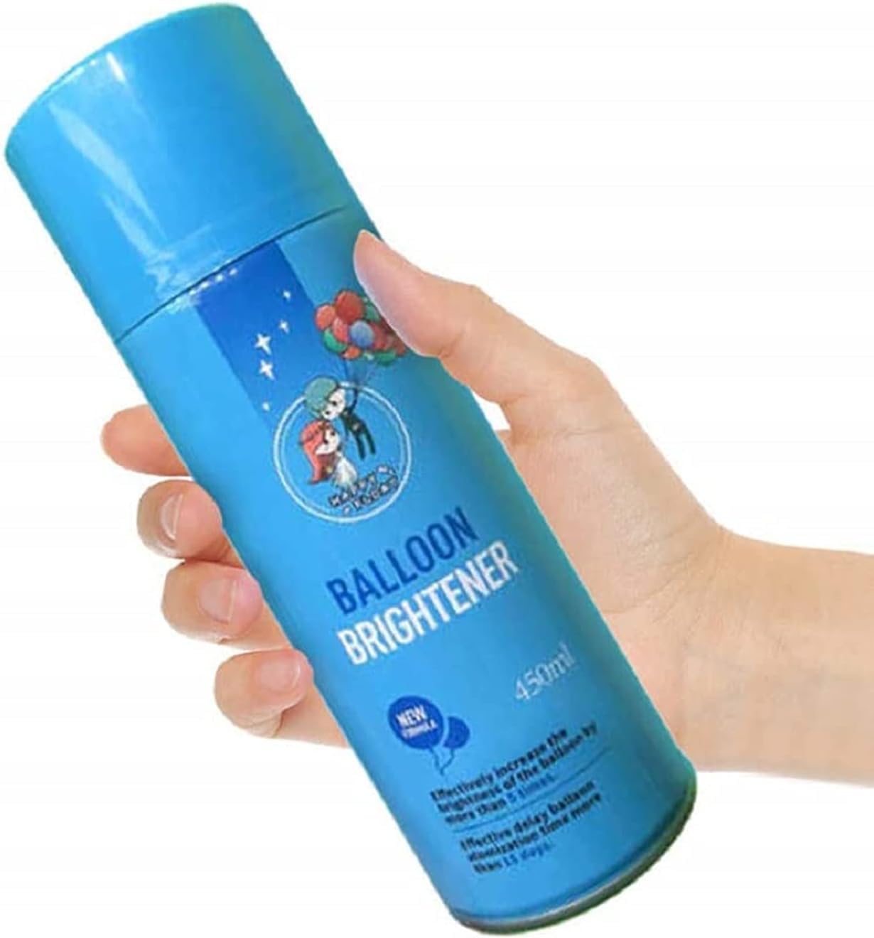 Balloon Brightener Shine Polisher Spray Keeps Latex Balloons Looking Shiny 450ML, One Size