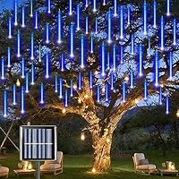 Luce Tenda Luminosa Con 300 Led 3x3 Mt Pioggia Cascata Di Natale Da - Foto 12