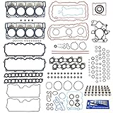 CNS MLS Full Gasket Set (Head Gasket Set - 18mm dowels & Conversion/Lower Set), RTV Silicone Compatible with 03-10 Ford 6.0L Powerstroke Diesel Turbo F-250 F-350 F-450 F-550 E350 E450 Super Duty