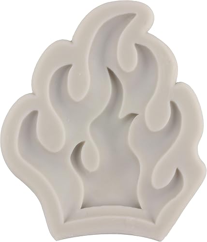 Miniatura 4 de Sijiangmold Moldes de silicona para decoración de pasteles de fuego, para decoración de cupcakes, decoración de pasteles, chocolate, dulces, pasta