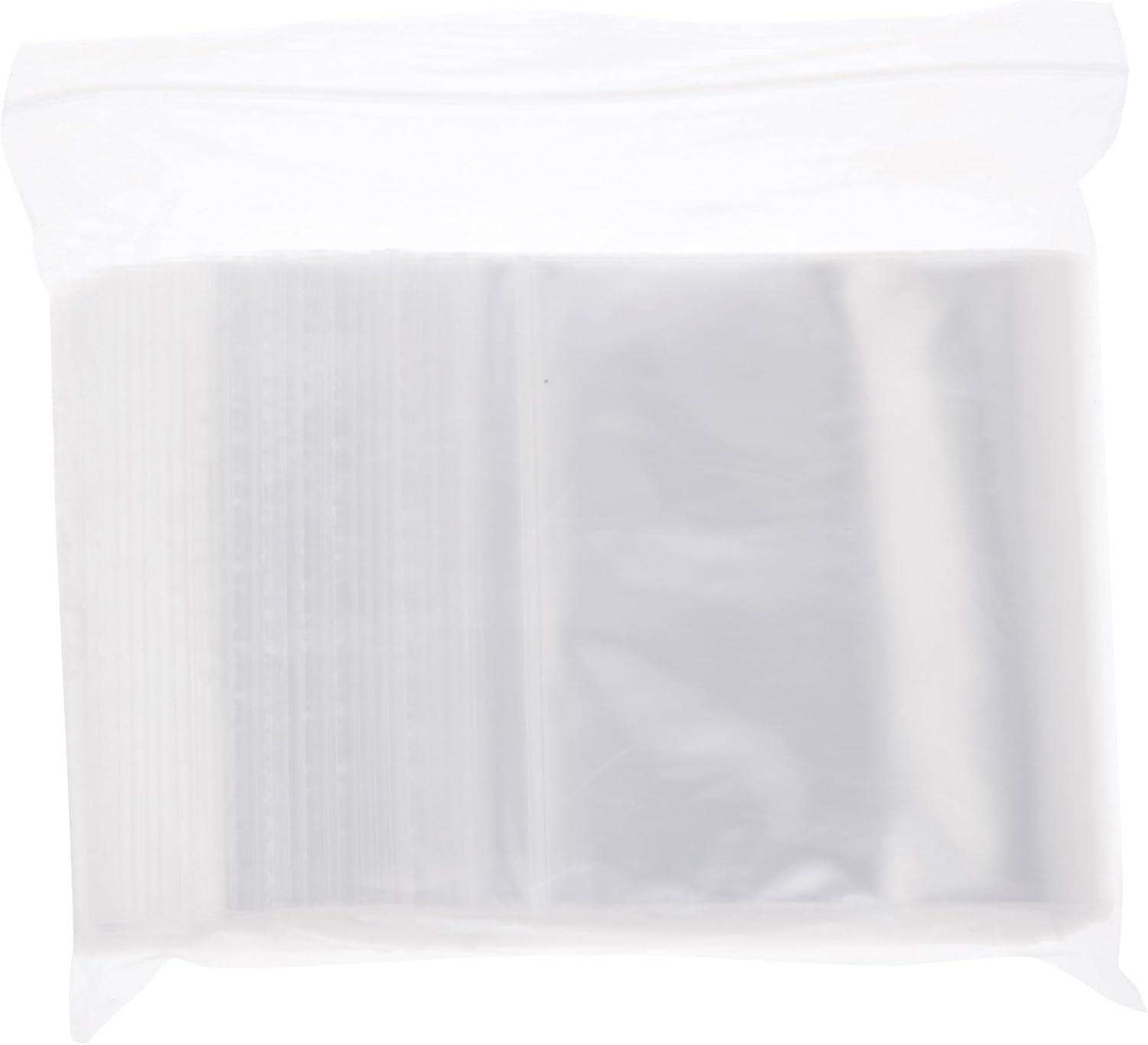 Plymor 4" x 9" (Pack of 100), 2 Mil Zipper Reclosable Plastic Bags
