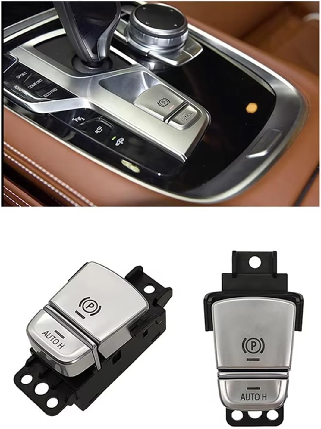 Parking Brake Switch Replacement for 7 Series G11 G12 2016-2022 Car Parking Control Switch Button Parts 61316819981