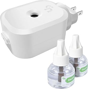 Mosquito Repellent Indoor Home, Electric Plug in Mosquito Repellent Indoor Use, Mosquito Repeller for Bedroom Living Room Office Kitchen Hotel