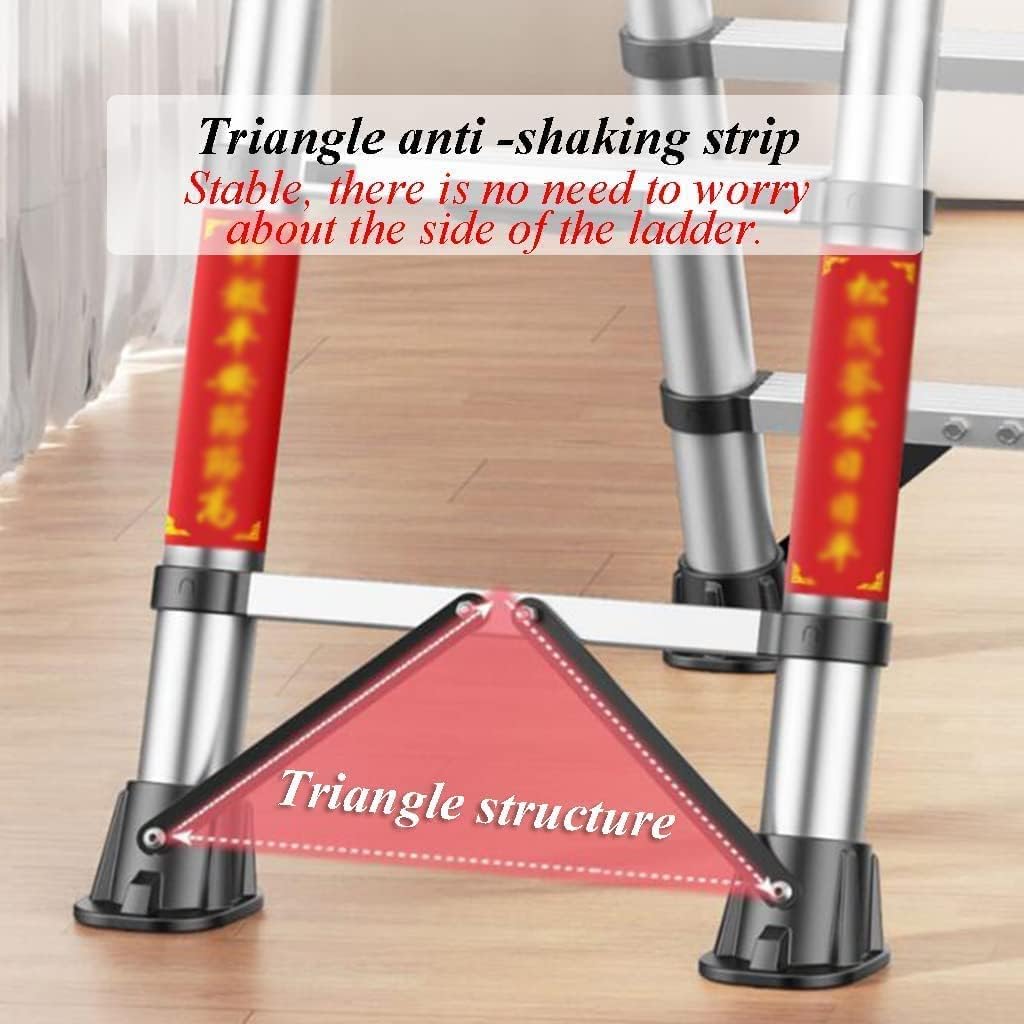 Step Ladder Folding Step Stool Extension Ladder Portable Folding Ladder Small Telescoping Ladders Easy To Store And Easy To Use Step Ladders For Home 330lb Folding Ladder Telescoping Ladder ( Color :