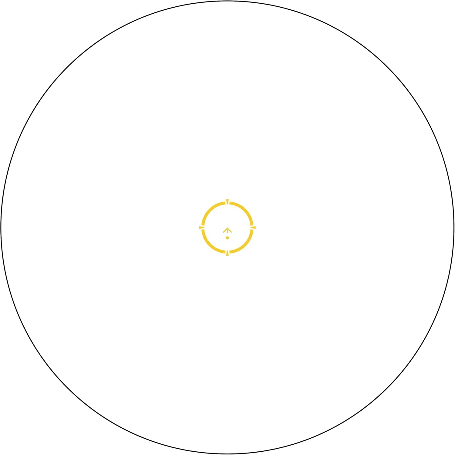 swampfox blade 1x25 prism scope, brc reticle amber brc reticle