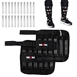 Adjustable Ankle Weights, Leg Wrist Weights, Removable Leg Weights for Men Women Fitness, Walking, Jogging, Workout, 1Pair 2 Pack (Max 11 LBS)