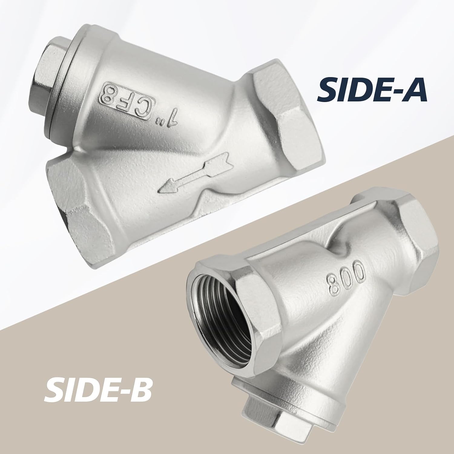 Industrial Heavy Duty 1 inch (DN25) Y-Strainer Valve