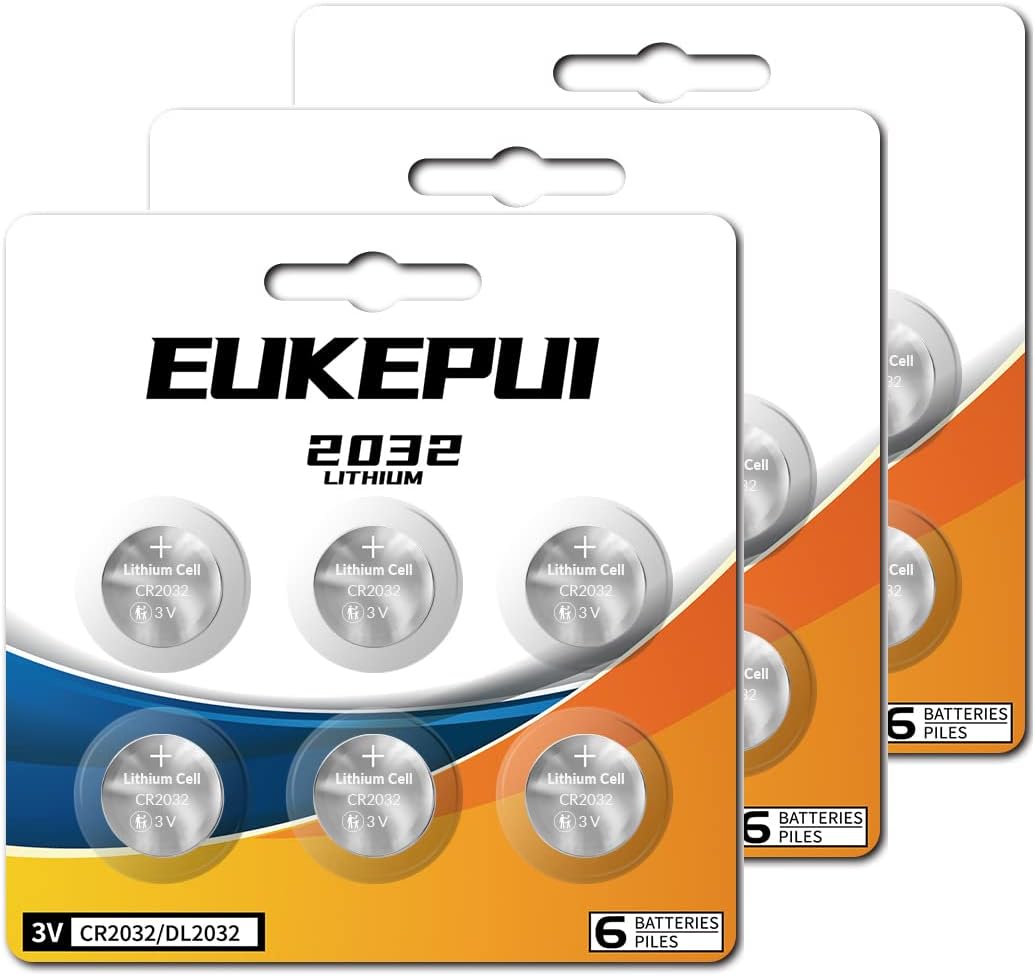 CR2032 Battery，DL2032 3V Lithium Battery18 Batteries Amazon.co.uk