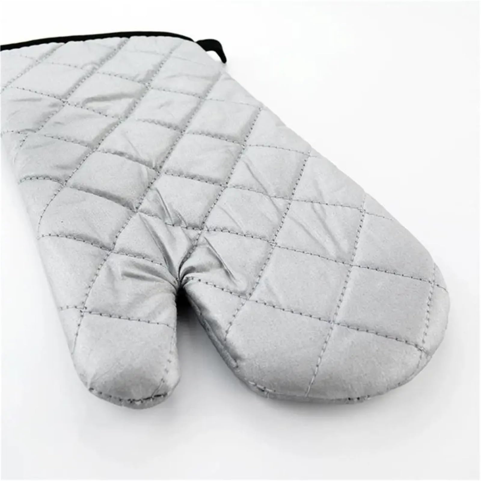 Gants De Cuisine Gants de Four en Coton Longs résistants à la Chaleur, Gants Cuisson Extra isolés Anti-brûlure pour La Cuisine Maison