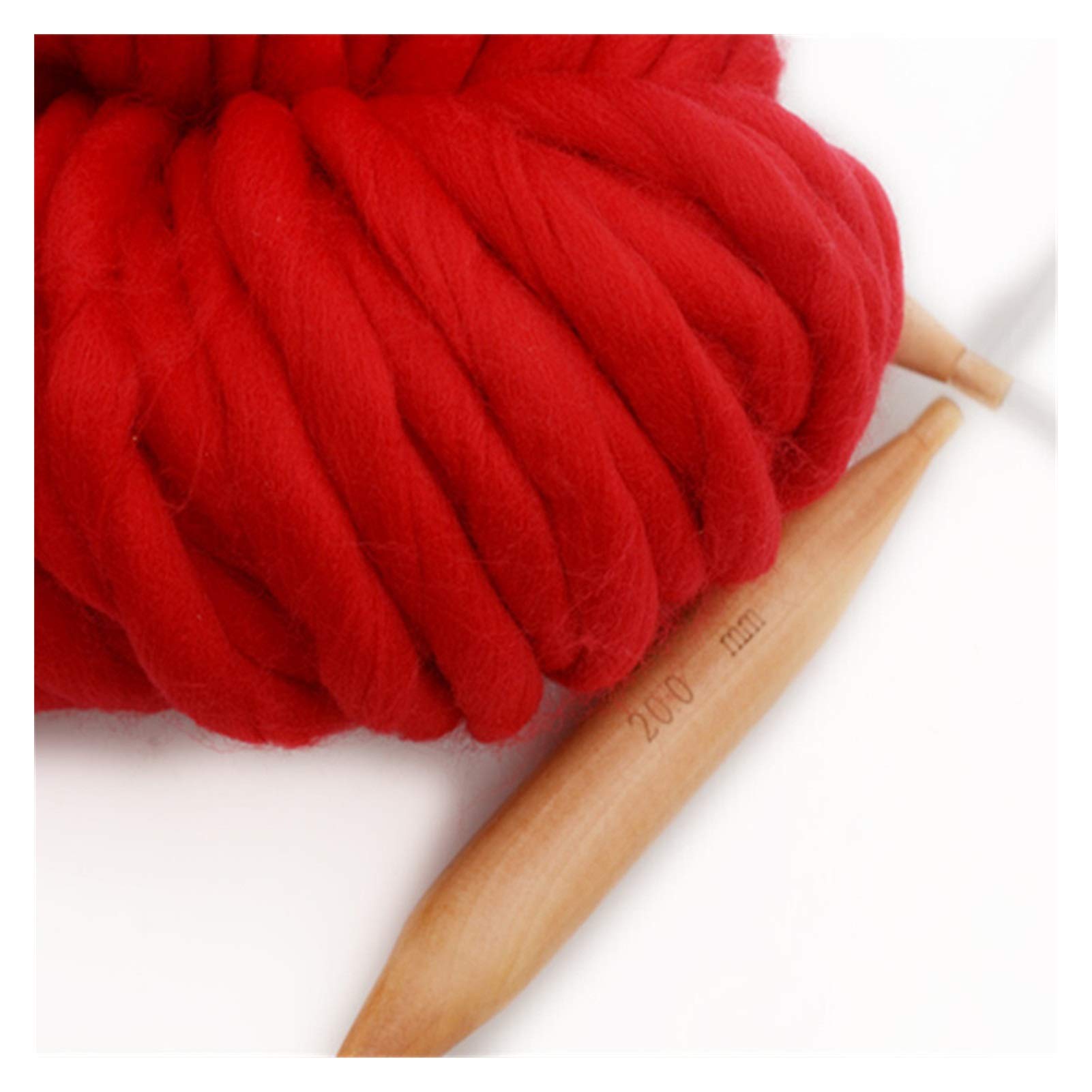 Chunky Yarn Hilo de Isla de Hielo Súper Grueso Bufanda Gruesa Grande Sombrero de Alambre Chal Crudo Lana DIY 1 (Color : 14)