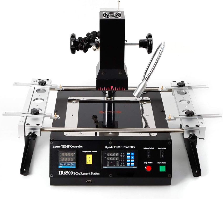 Soldering Stations Machine 1250W IR6500 Infrared BGA Rework Station Repair Heating Reball Soldering Welding Welder