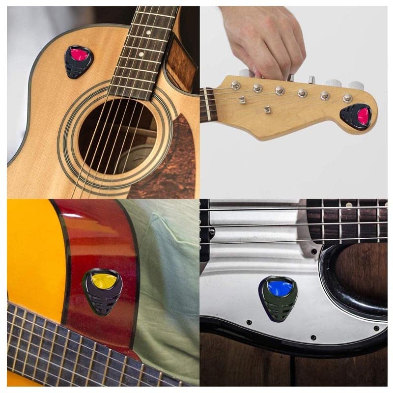 yehei Lot de 2 boîtes de médiators de guitare mini étui en plastique médiator supports en celluloïd, accessoires pour… - Les Beatles, Paul McCartney, John Lennon, RIngo Starr, George Harrison yehei Lot de 2 boîtes de médiators de guitare mini étui en plastique médiator supports en celluloïd, accessoires pour… – Image 7