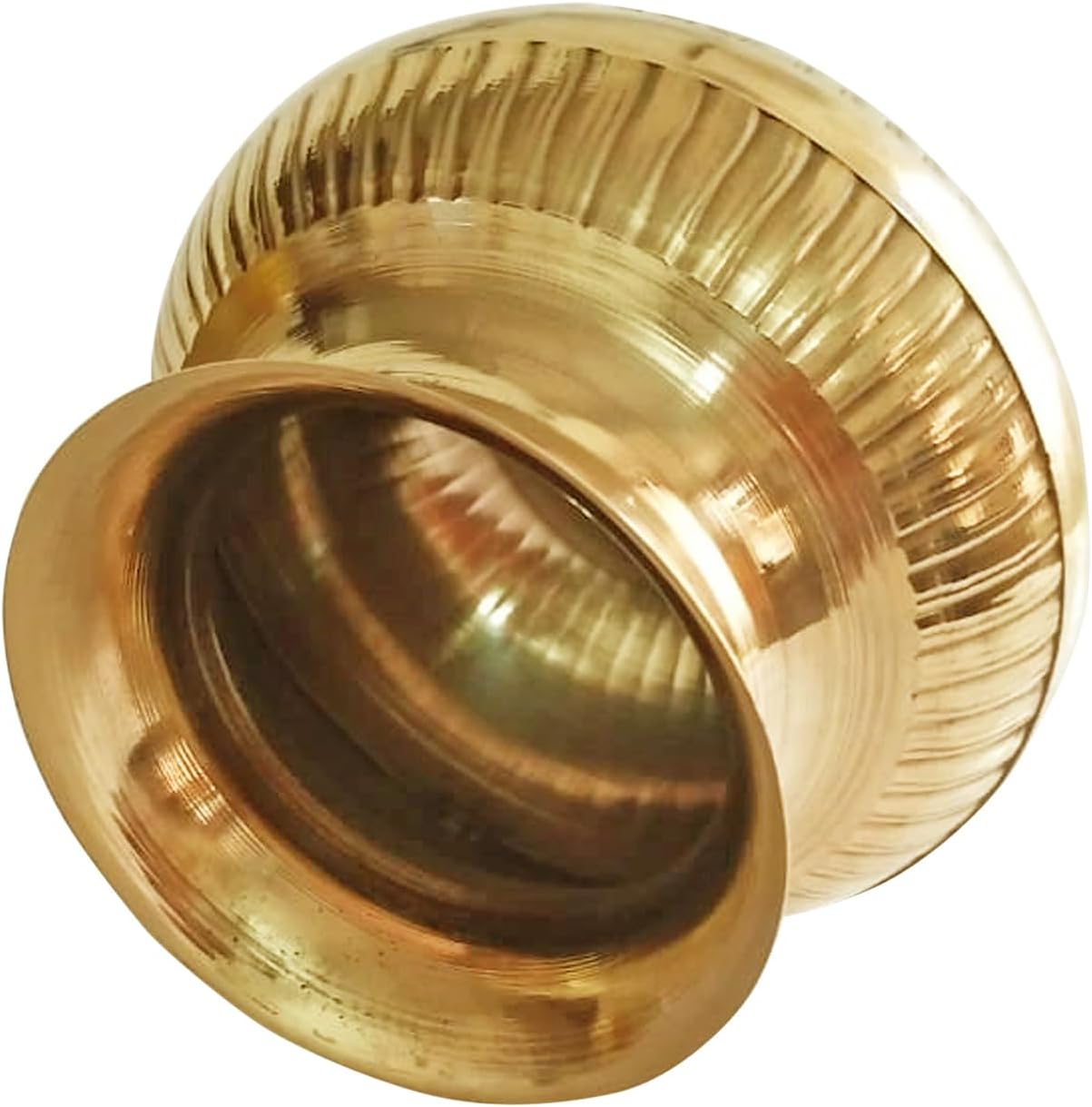 Indian Lota Brass Kalash for Pooja Temple Decoration Items Traditional Kalasham for Puja