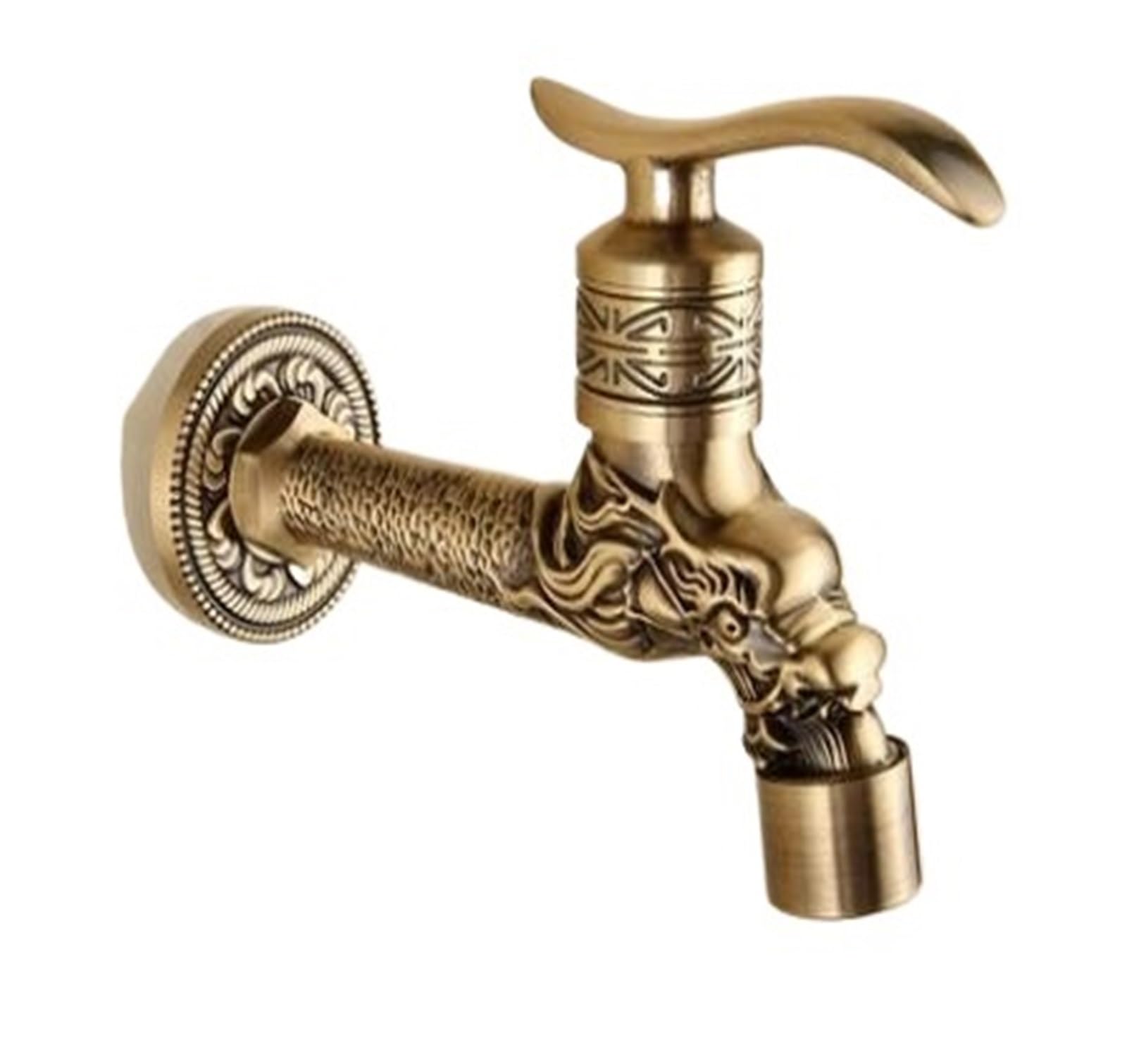 Laighjenbcf Style 4 Faucet，Brass Bathroom Mop Sink Faucets Wall Mount