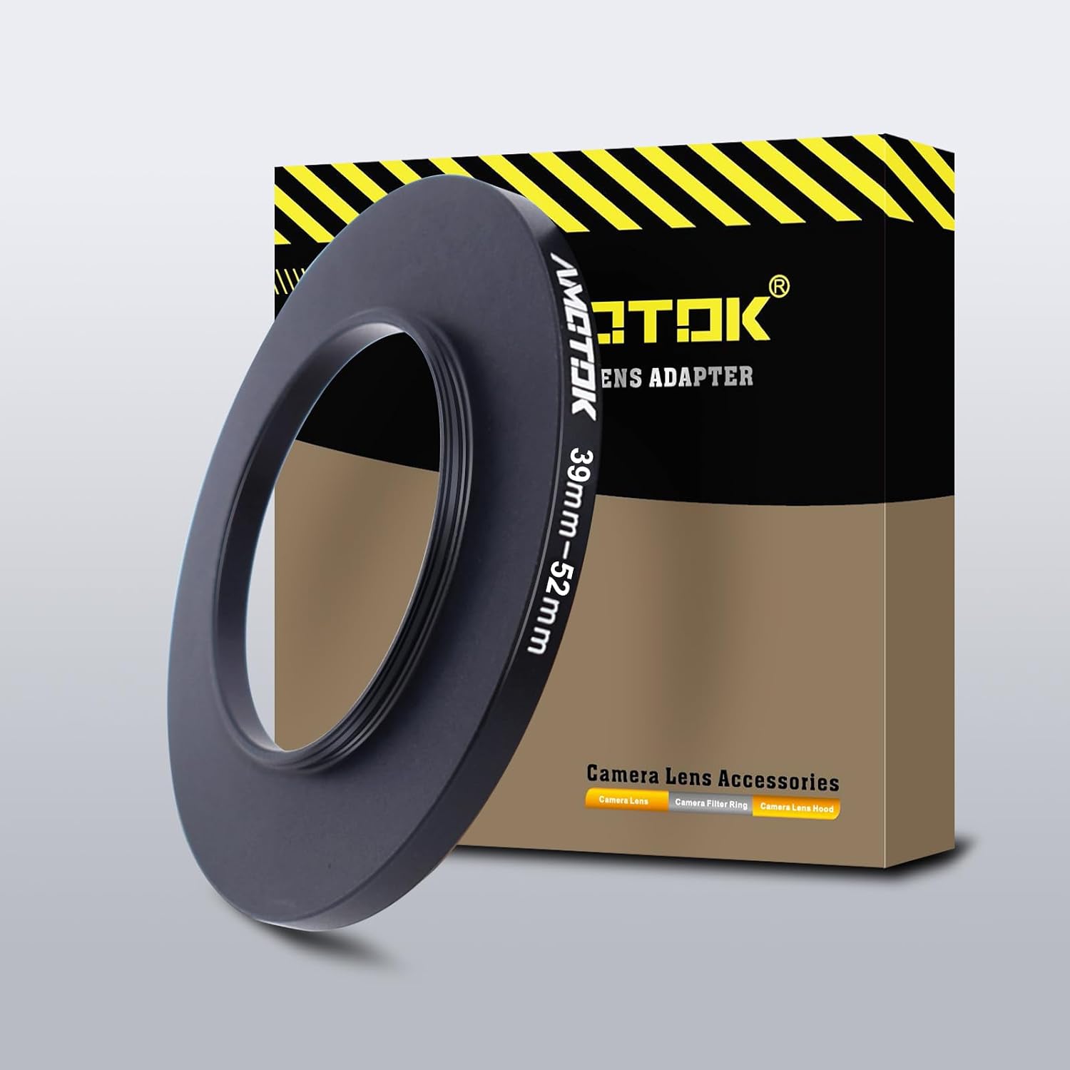 Adaptador de filtro de lente de cámara 39mm a 52mm miniatura 1