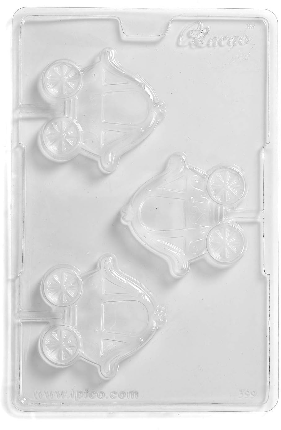 Princess Carriage Lolly Chocolate Mould 3 Cavity x 10