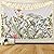 Alishomtll Colorful Floral Plants Tapestry Vintage Herbs Tapestry Wild Flowers Tapestry Wall Hanging Nature Scenery Tapestry for Living Room Bedroom