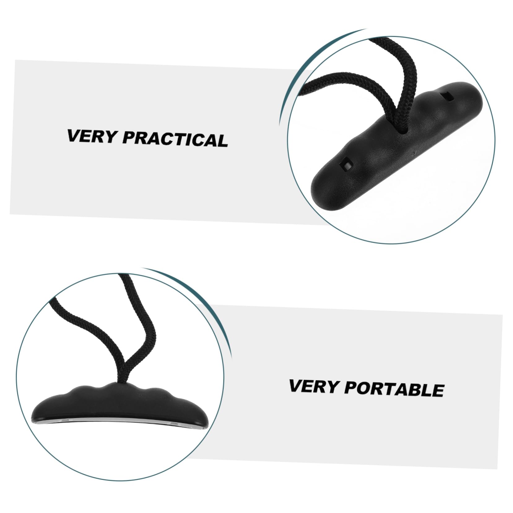 BRIGHTFUFU Practical Kayak Accessories Set Drain Plugs Carry Handles Pull Handles