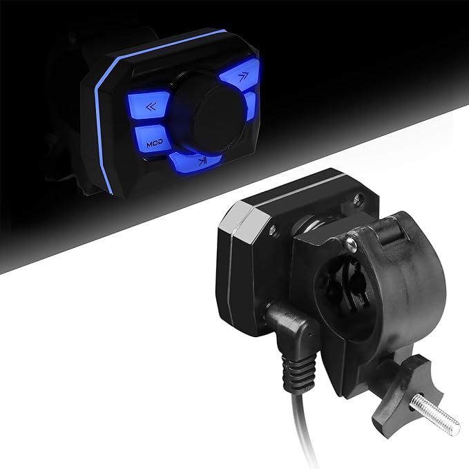 Parlantes Bluetooth para Moto GoHawk TS3, Impermeables, 180W, Radio FM miniatura 7