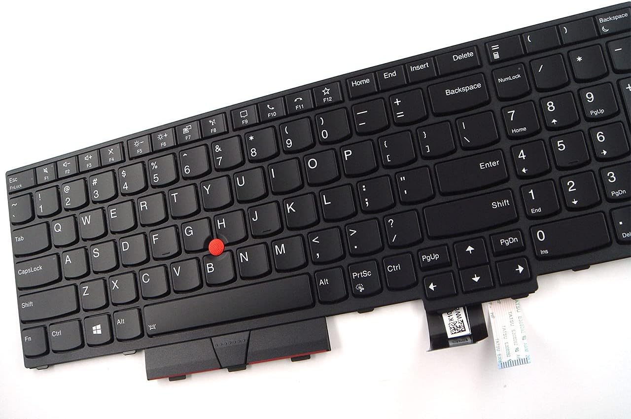 Parts for Lenovo ThinkPad P17 1th Gen Keyboard US English Layout with Backlit 5M10Z54311