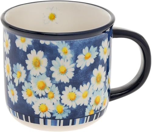 Boston International Taza de café de cerámica, 13 onzas, Agnetha