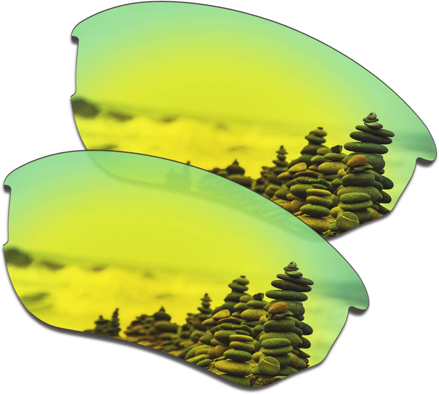 SmartVLT Men's Replacement Lenses/Nosepieces for Oakley Flak Beta OO9363 Sunglass - More Options