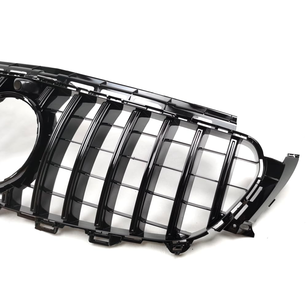 W238 GT styl czarny grill do Mercedes Benz klasy E W213 Sedan C238 Coupe Pre-facelift E180 E200 E250 E300 E350 E400 E450 AMG E53 2017-2020