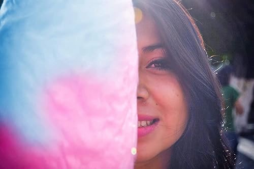 Miniatura 9 de Fruidles Suministros de sabores de fiesta de algodón de azúcar azul y rosa, golosinas de cumpleaños para niños, kosher, bolsa de 1 onza (paquete de