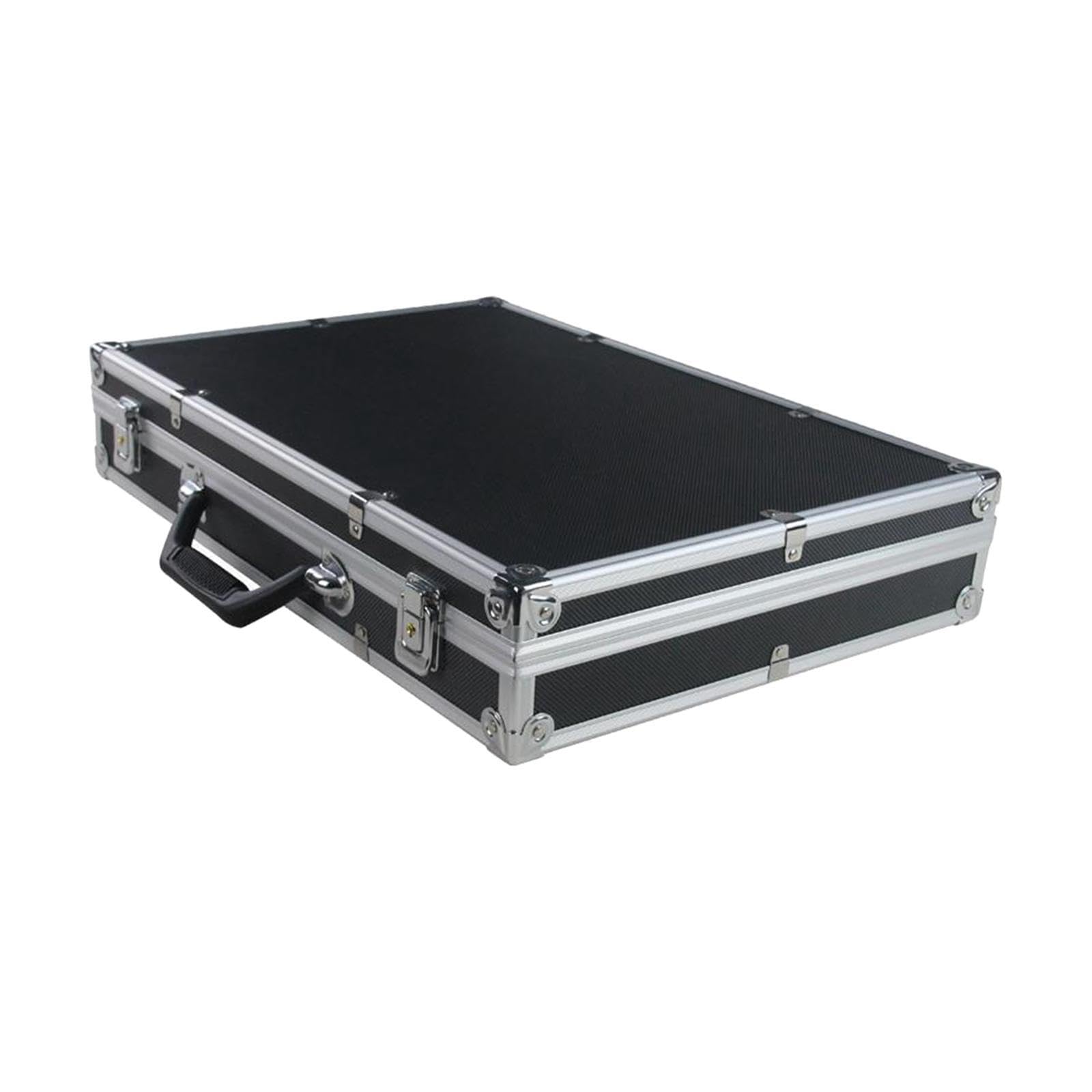 Custodia rigida per microfono vocale, portatile, facile da trasportare, in alluminio leggero con elevata durezza, per musicisti professionisti, custodia protettiva con