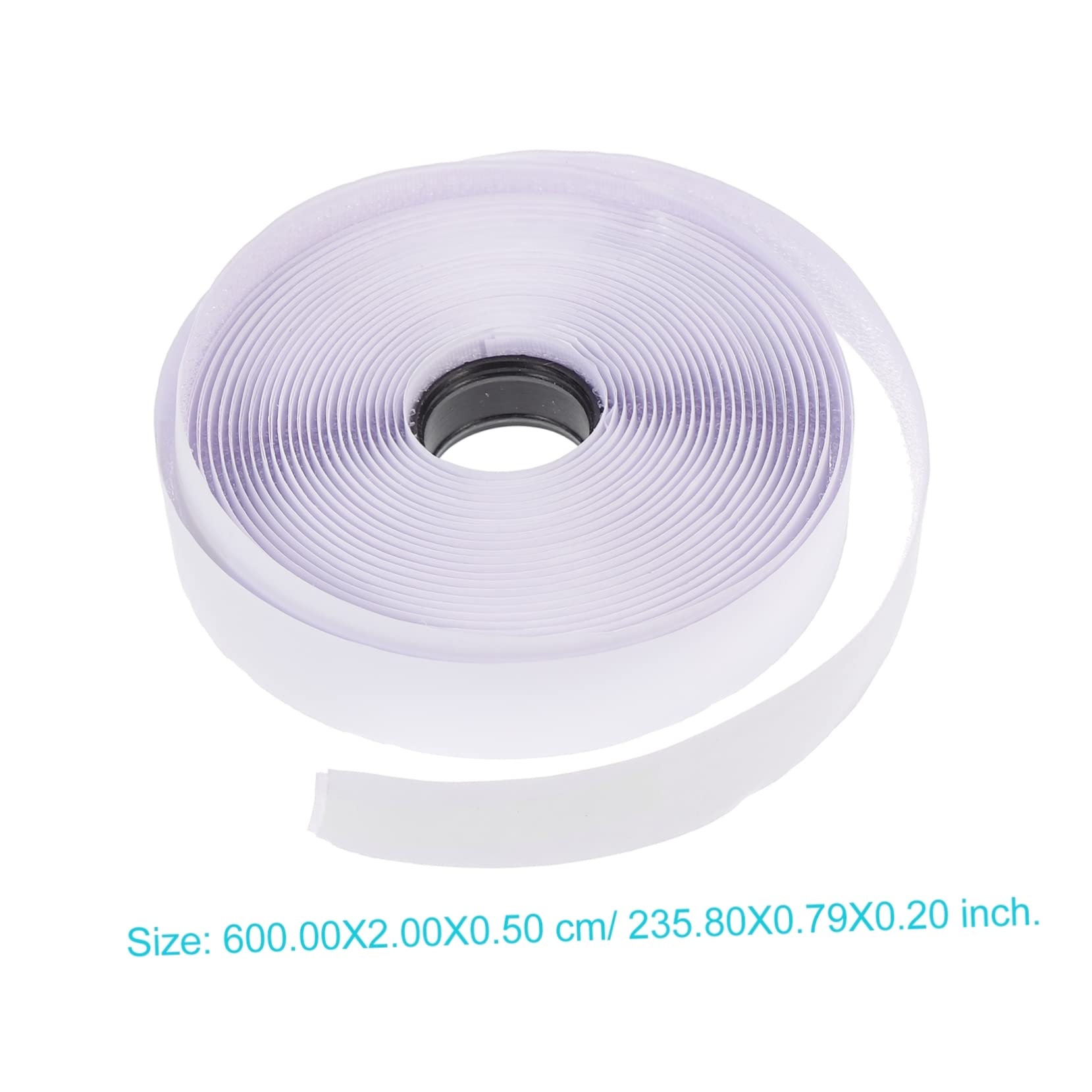 BELLIFFY Polyester Material Self-Adhesive Strip Backing Self-Stick Tapes for Cable Organizers Easy Cut Length Hook and Loop Strip