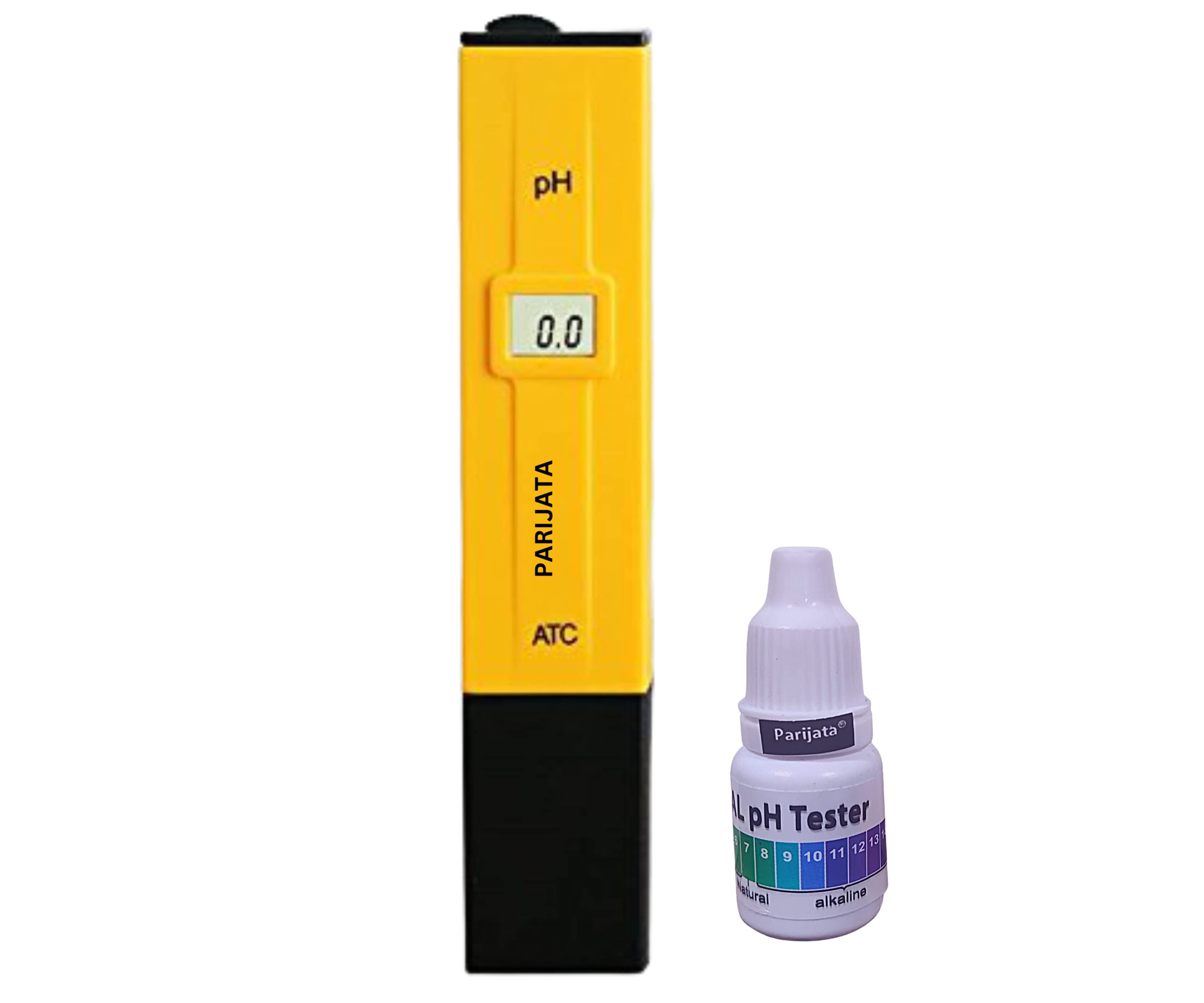 PARIJATA pH meter with pH Drop for pH Testing and Alkaline level, for pH Water Testing with pH Color Chart, pH Test Kit, Litmus liquid (pH meter with pH drop) (B0BS9CQ2H7) Amazon Price History, Amazon Price Tracker