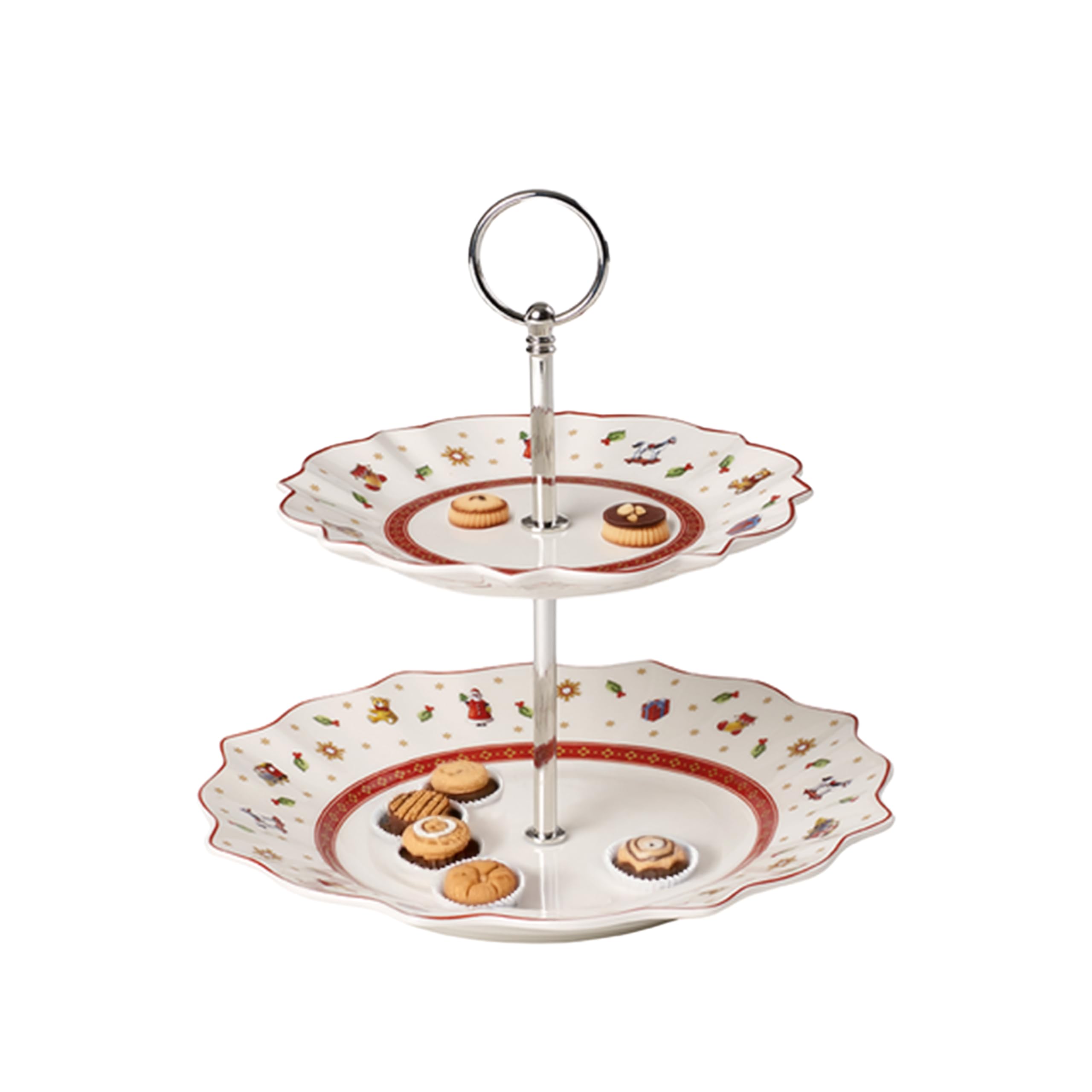 Villeroy & Boch Toy'S Delight Etażerka, Wielokolorowy, 2 Piętra