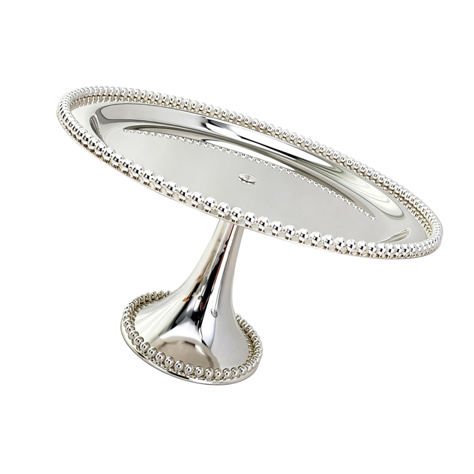 Qusinfc Multipurpose 304 Stainless Steel Snacks Plate Fruit Tray Serving Platter for Family Gatherings Kitchen Essential Elegant Treat Serving Tray