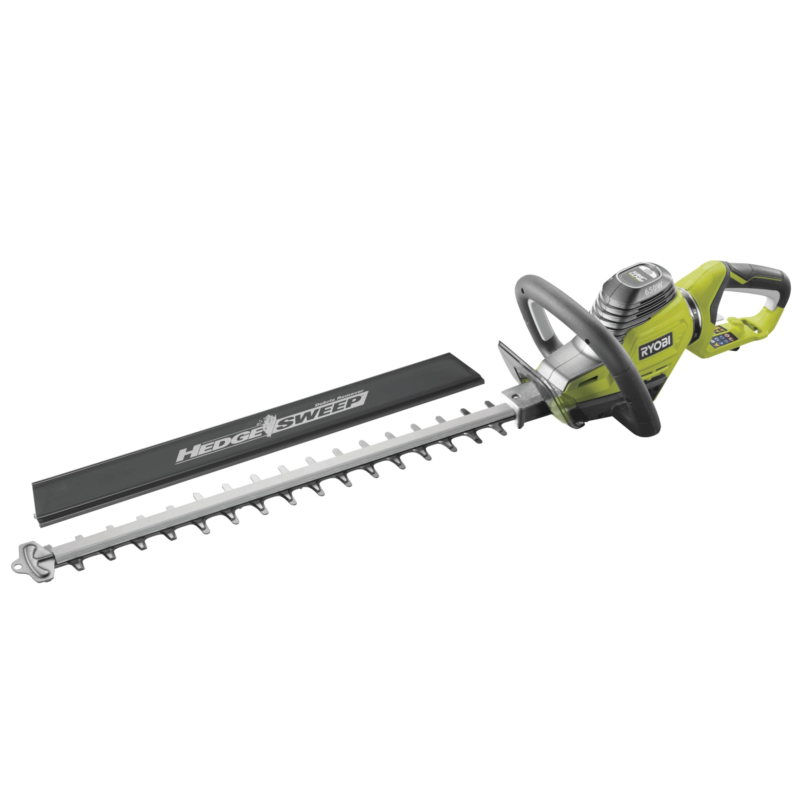 RYOBI 650 W Elektro-Heckenschere RHT6760RL (Diamantgeschliffene Klinge, Messerlänge 60 cm, Max. Schnittleistung 30 mm, Schnittgeschwindigkeit 1500 Uodermin)