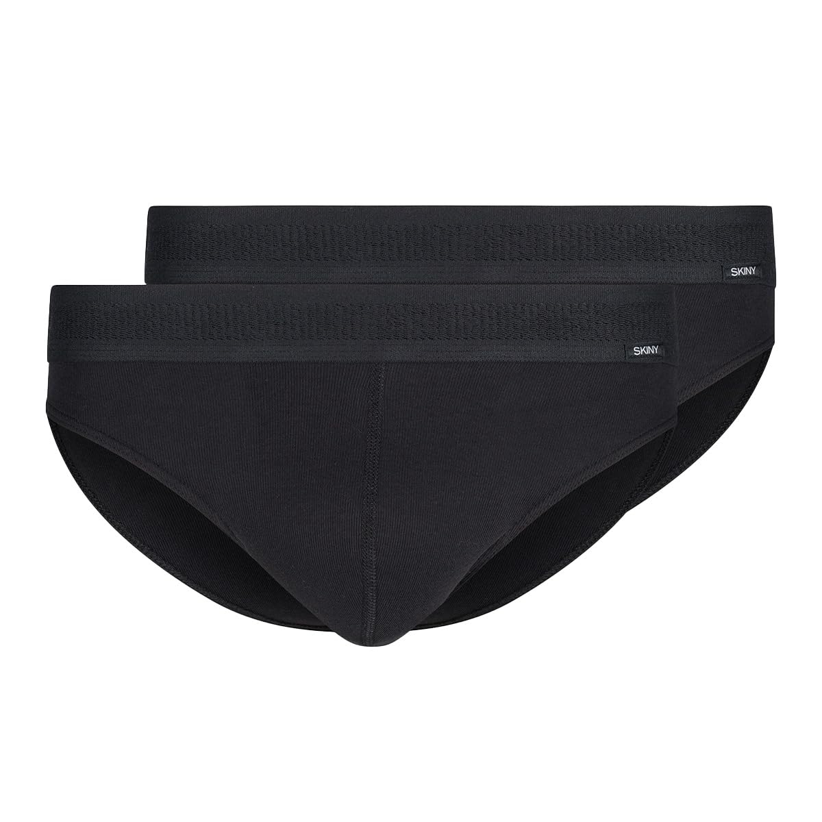 Skiny Men's Retro Cotton Briefs, Black (080692), XXL