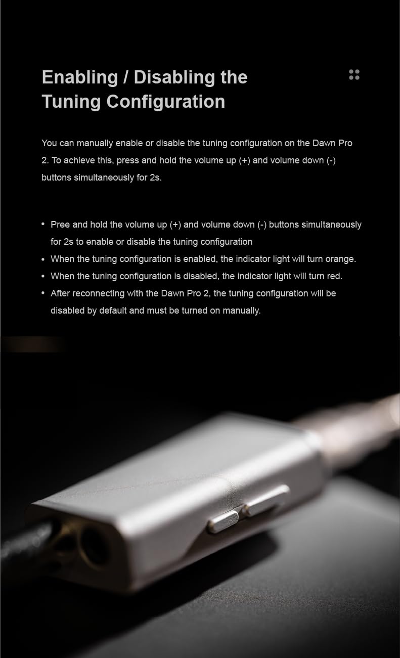 MOONDROP Dawn PRO 2 Decoder Headphone Amplifier 3.5/4.4 Phone Out Dual CS43198 32Bit/384KHz DSD256 Portable USB DAC/AMP