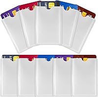 Vista 1 de Ouligay 10 fundas RFID para tarjetas de crédito con bloqueo RFID, fundas RFID para tarjetas de crédito, fundas RFID para tarjetas de crédito, fundas