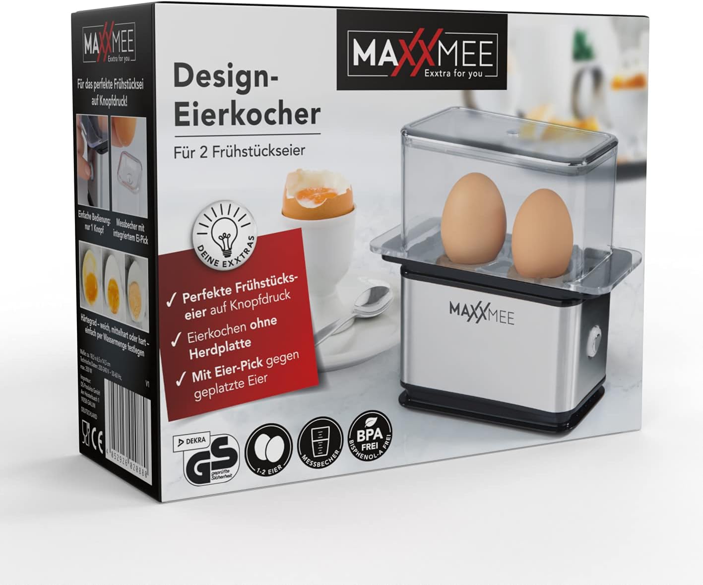 MAXXMEE Egg Cooker product box