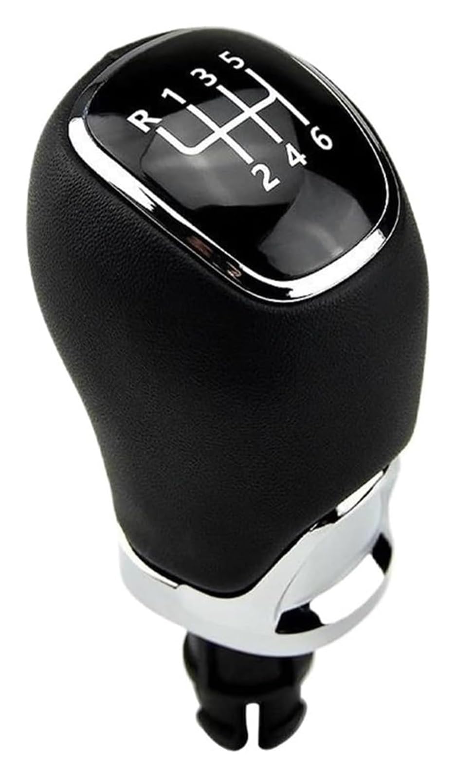 GXSAI Car Gear Lever for Skoda for Octavia A7 MK3 2014-2017 5 6 Speed Car Styling Gear Shift Knob Lever Shifter Gaiter(6 Speed)