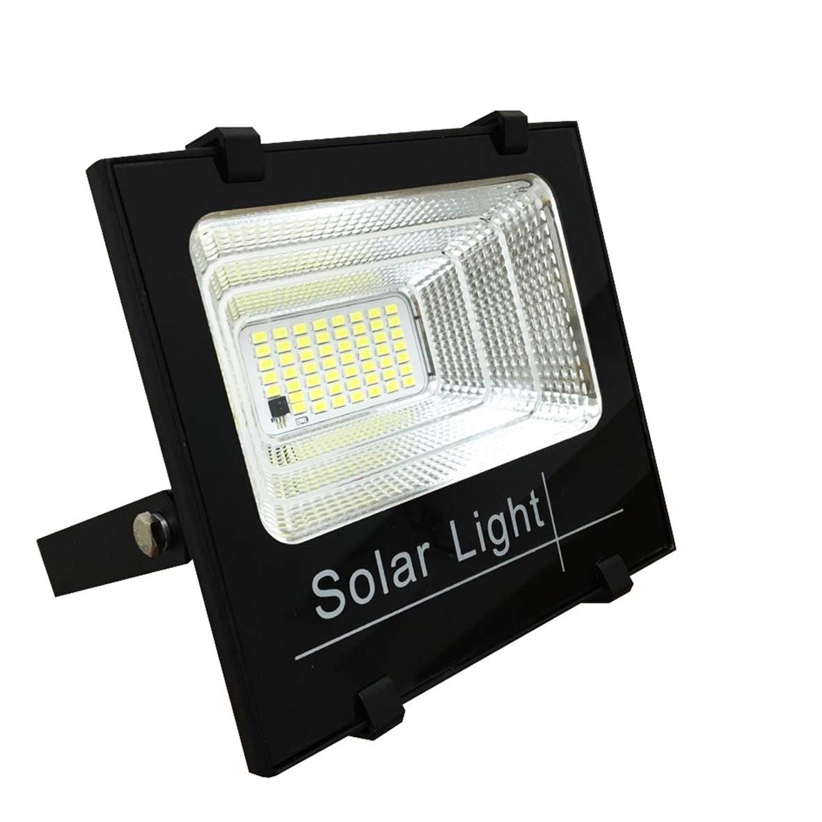 Faro led smd 200W watt con indicatore di carica pannello solare telecomando