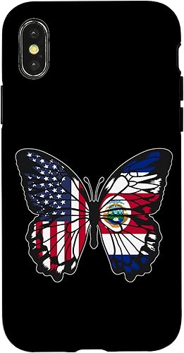Miniatura 7 de iPhone 12 Pro Max Costa Rican Roots USA Costa Rica Mix Butterfly Costa Rica Case