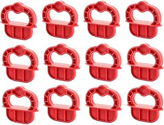 Distanzringe für Deck Jig, 12 Stück, für genaue Entfernungsmessung und Holzbearbeitungswerkzeuge