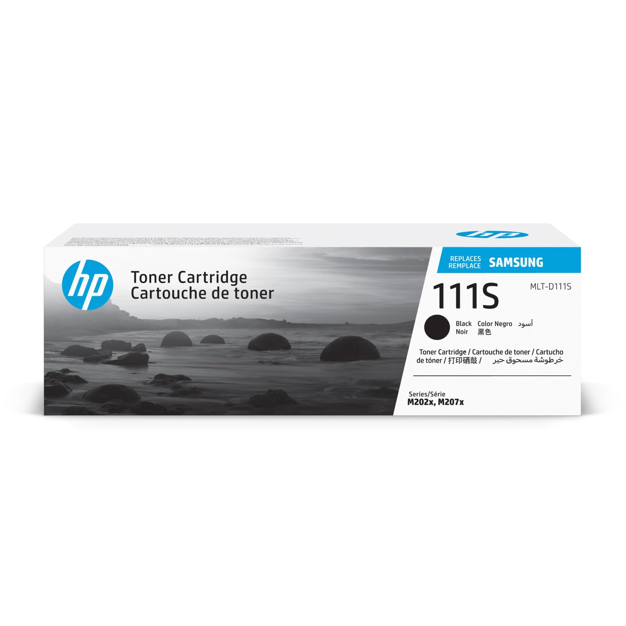 HP MLT-D111S Cartouche de Toner Noir Authentique pour Imprimantes Laser Samsung (SU810A)