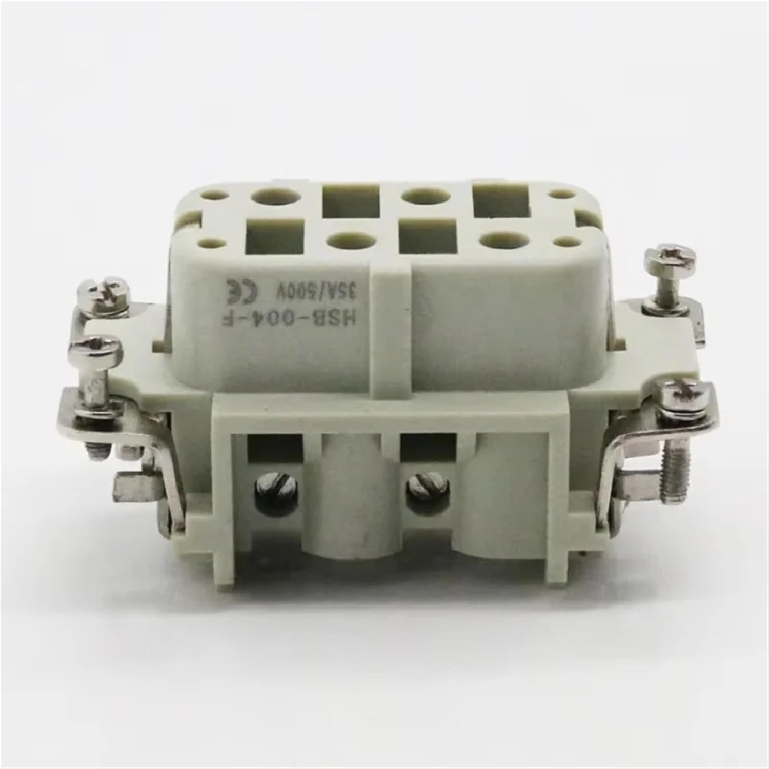 Heavy-Duty Connector Rectangular Four Core Side of The Wire and The 35A 500V 1Pcs