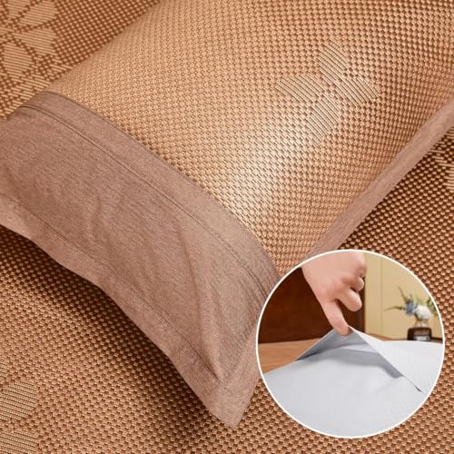 Colchoneta refrescante de ratán con secado rápido y diseño plegable para residencias 7