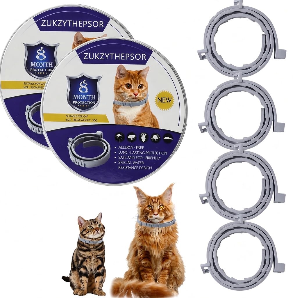 4 Pack Cat Collar