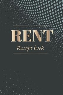 Rent Receipt Book: Cash money rent for any small business or service . Organizer budget money handling Book. rent payments. for Tenants & Landlords .