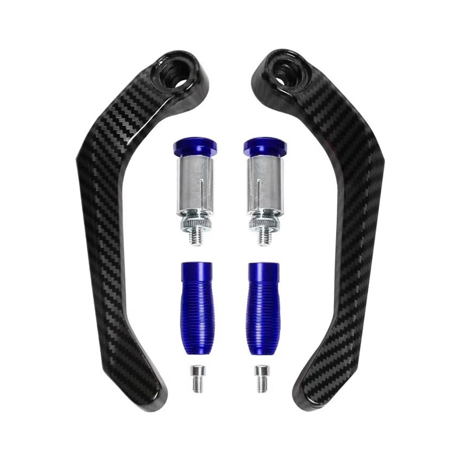 Mreqning Blue Motorcycle Lever Guard Universal Cnc Aluminum Alloy Motorcycle Accessories Handlebar Bow Grips Brake Clutch Levers Modification Protective.