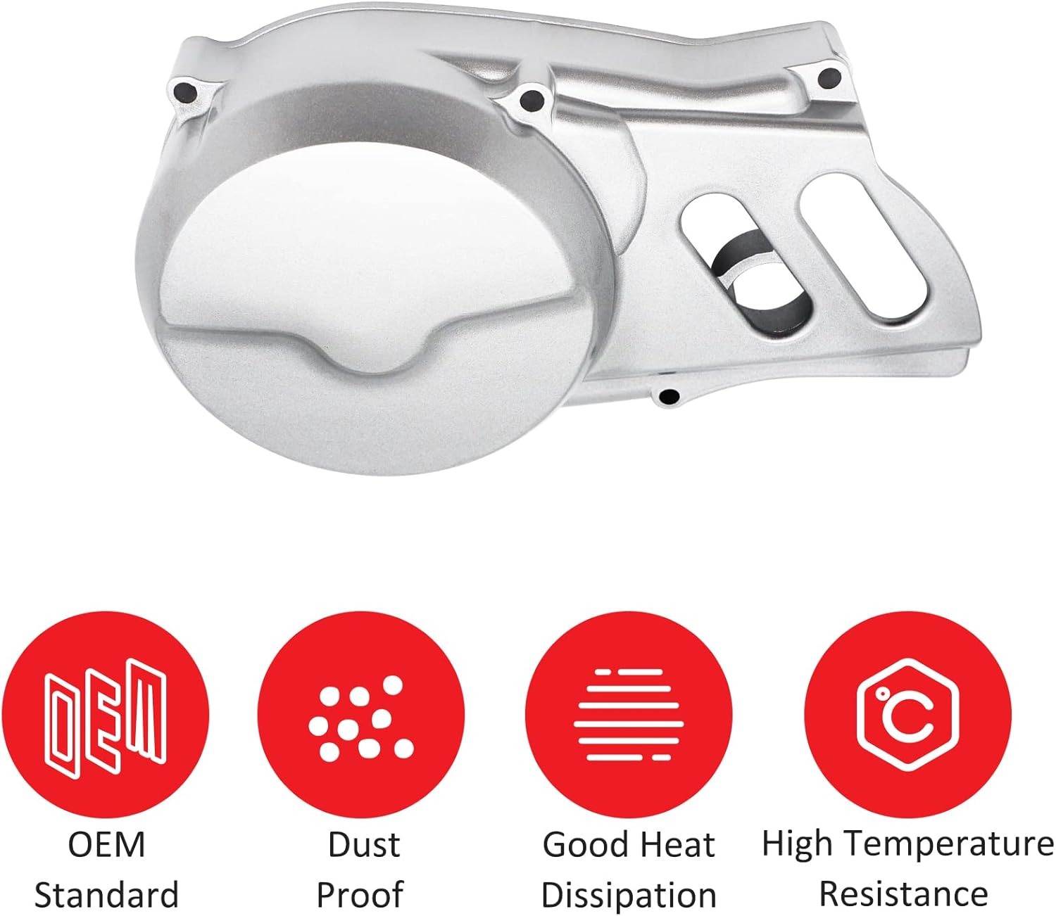Left Crankcase Cover Gasket for Honda CRF100 CRF 80 CRF100F CRF80F 2004-2013, Stator Flywheel Cover and Gasket MPN# 11341-GN1-A80 11394-KN4-751/750